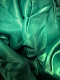 Alpha Kappa Alpha -  Colored 1908 Chenille Black Hoodie  w/Rhinestone ( w/ Green Satin Lined Hood & Thumb Holes)