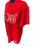 Delta Sigma Theta - Double Stitched Embroidered Short Sleeve Shirt, Dagreekspot Original Collection