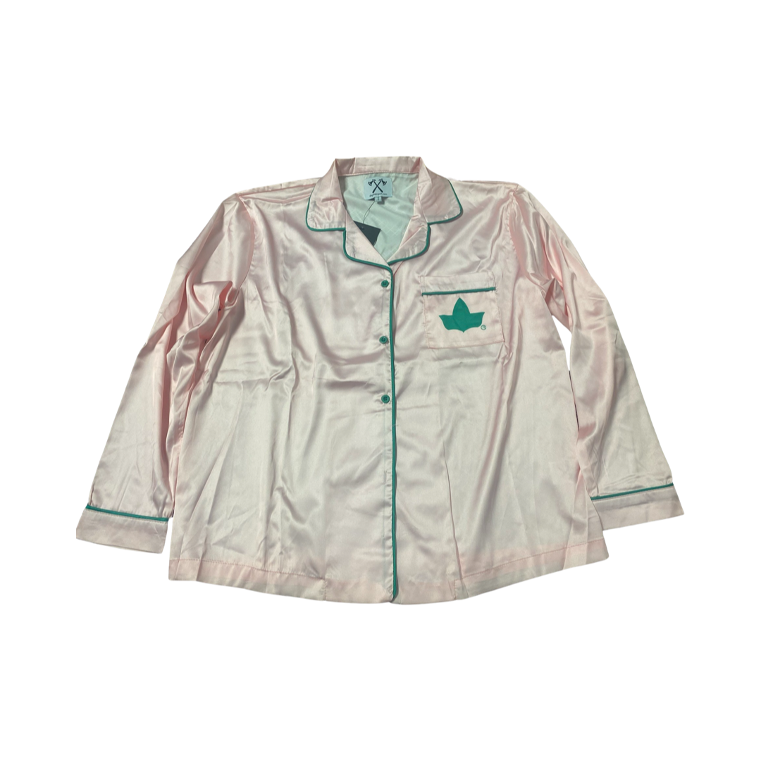Alpha Kappa Alpha - Pajama Set, Da Greek Spot Original Collection (Shirt/Pants/Shorts)