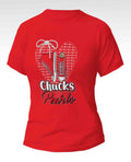 Chucks & Pearls (COMMA- LA) ,Red