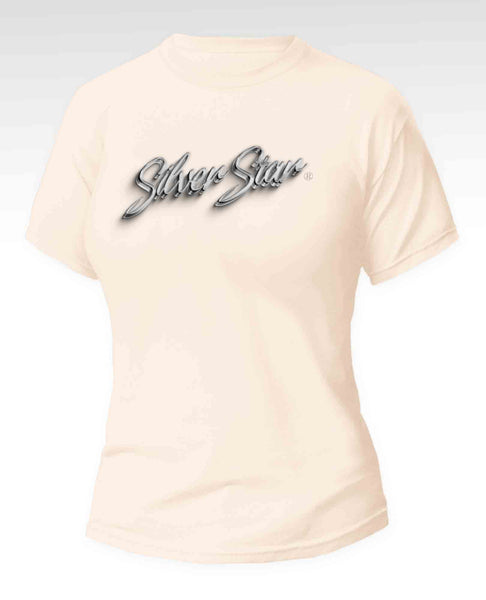 Alpha Kappa Alpha - “Silver Star” (Tee,Cream)