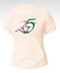 Alpha Kappa Alpha - “Silver Star” 25th (Tee,Cream)