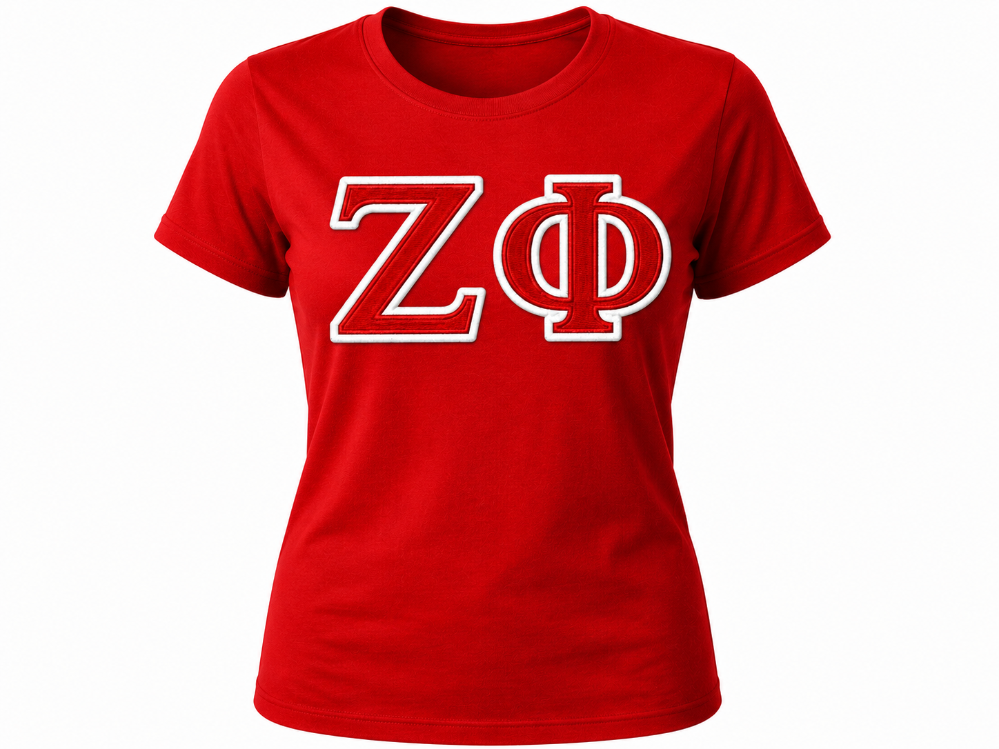 Delta Sigma Theta - Zeta Phi Chapter Printed Tee (Red)
