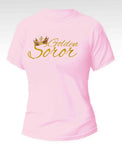 Alpha Kappa Alpha - “Golden Soror” (Tee,Pink)