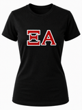 Delta Sigma Theta - Xi Alpha Chapter Printed Tee (Black)