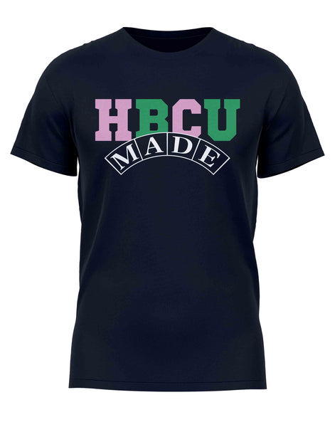 HBCU -“Made" (Tee,[Pink/Green] Black)#2