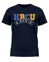 HBCU -“Love" (Tee,[Blue/Gold] Black )#2