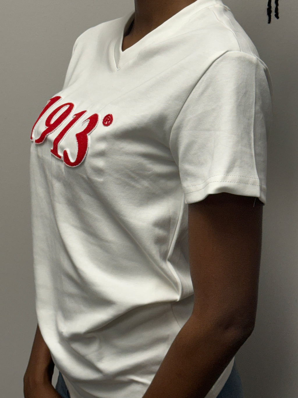 Delta Sigma Theta -1913 Embroidered (Soft Touch/Red) Da Greek Spot Original Collection