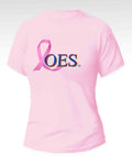 Order of The Eastern Star “Breast Cancer Awareness" (Tee,Pink/Blue)