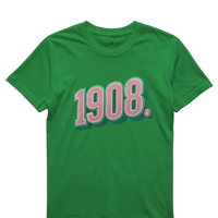 Alpha Kappa Alpha- 1908 (Printed Tee)