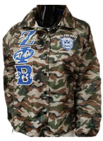 Zeta Phi Beta - Line Jacket (Camouflage)