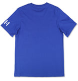 Phi Beta Sigma - Embroidered & Printed Heavy Weight Tee (Blue)