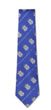 Phi Beta Sigma - Neck Tie (Blue/Shield)