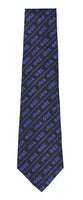 Phi Beta Sigma - Neck Tie (Black/Letters)