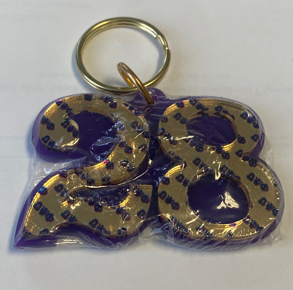 Omega Psi Phi - Line Number Keychain #28