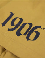 Alpha Phi Alpha - Embroidered & Printed Heavy Weight Tee (Gold)