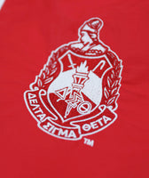 Delta Sigma Theta - Embroidered Windbreaker (Red)