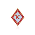 Kappa Alpha Psi -Diamond Lapel  Pin