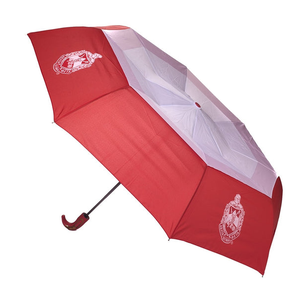 Delta Sigma Theta -  Hurricane Umbrella Black/Pink