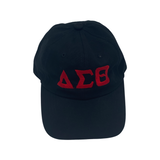 Delta Sigma Theta -  Dad Hats (Black)