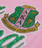 Alpha Kappa Alpha - Long Sleeve Tee (Pink)