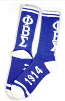 Phi Beta Sigma - Crew Socks(Blue)