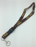 Iota Phi Theta -Woven Embroidered Lanyard