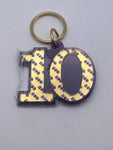 Omega Psi Phi - Line Number Keychain #10