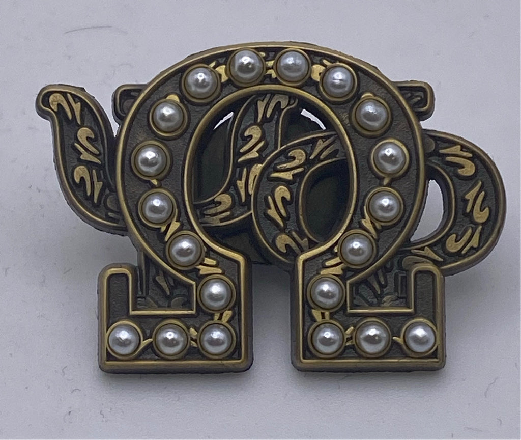 Omega Psi Phi - 1” Staked Letter Lapel Pin