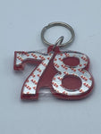 Delta Sigma Theta - Line Number Keychain #78