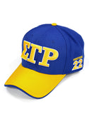 Sigma Gamma Rho - Adjustable Baseball Cap (Letters/Blue)