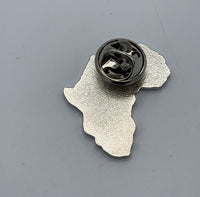 Phi Beta Sigma - Africa Lapel Pin
