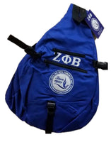 Zeta Phi Beta - Sling Backpack (Blue)