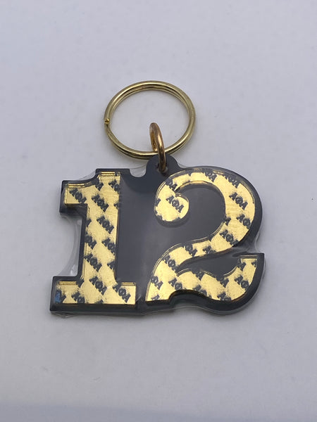 Alpha Phi Alpha - Line Number Keychain #12