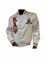 Kappa Alpha Psi - Satin Jacket (Cream)