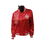Delta Sigma Theta - Satin Jacket (Red)