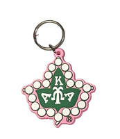 Alpha Kappa Alpha - Rubber Ivy Leaf Keychain