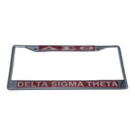 Delta Sigma Theta - License Plate Frame