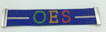 Order of The Eastern Star - Blue Bling Bracelet w/Magnetic Closers