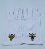 Mason - White Gloves (Gold)