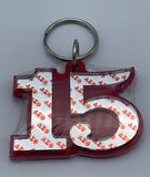 Delta Sigma Theta - Line Number Keychain #15