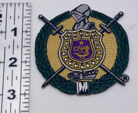 Omega Psi Phi - 3” Shield (Iron on) Patch