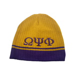 Omega Psi Phi - (Gold) Beanie Hat
