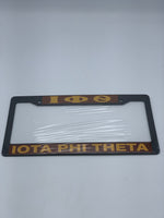 Iota Phi Theta- Plastic License Plate Frame