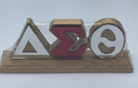 Delta Sigma Theta - Desktop Letter Set 11" x 4.5"