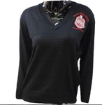 Delta Sigma Theta - Pull Over Sweater (Black)