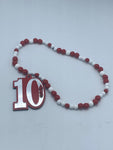 Delta Sigma Theta - Line Number Necklace (Beaded) #10