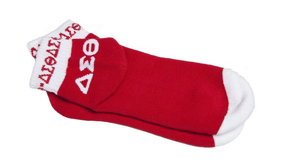 Delta Sigma Theta -  Bootie Sock - Red