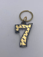 Alpha Phi Alpha - Line Number Keychain #7
