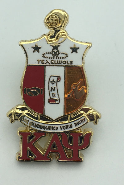 Kappa Alpha Psi - Shield w/Letters Lapel Pin